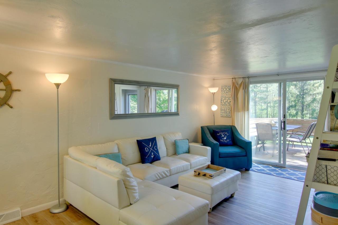 Updated Home With Deck 2 Mi To Sister Bay Beach! Eksteriør bilde