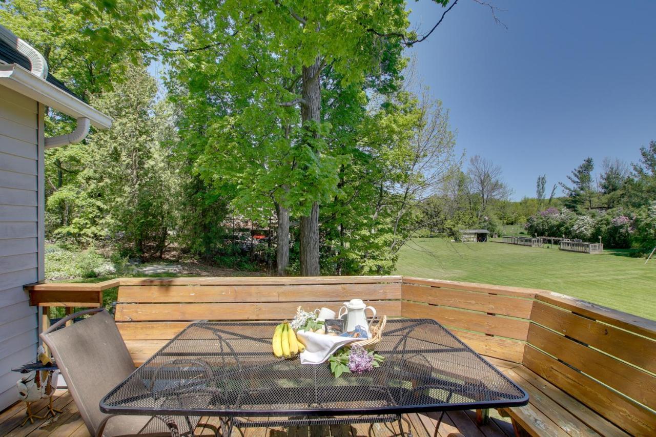 Updated Home With Deck 2 Mi To Sister Bay Beach! Eksteriør bilde